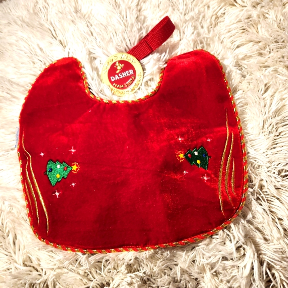 Build-A-Bear Christmas cape and Dasher collar